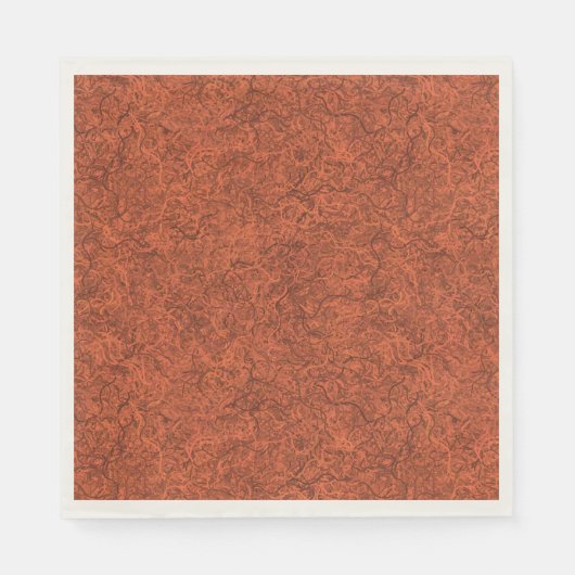 Serviette En Papier Burnt orange polaire (Devant)