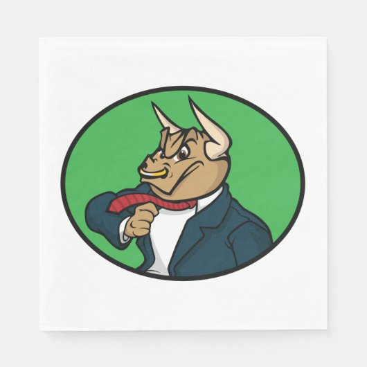 Serviette En Papier Business Bull (Devant)