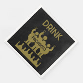 Serviette En Papier Buveurs de vin Prosecco (Coin)