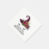 Serviette En Papier Buvez les sorcières Chapeau de sorcière rouge Hall (Coin)