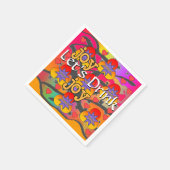 Serviette En Papier Buvons un Cocktail (Coin)