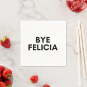 Serviette En Papier bye felicia (En situation)