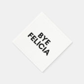 Serviette En Papier bye felicia (Coin)