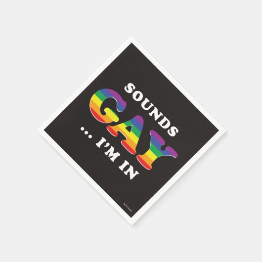 Serviette En Papier Ça Semble Gay... Je suis dans (Coin)