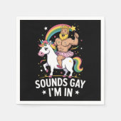 Serviette En Papier Ça Semble Gay Je Suis Dans (Devant)