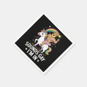 Serviette En Papier Ça Semble Gay Je Suis Dans (Coin)