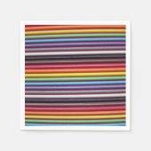 Serviette En Papier Câble Rainbow Ribbon (Devant)