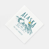 Serviette En Papier cacahuètes | Alaska La Dernière frontière (Coin)