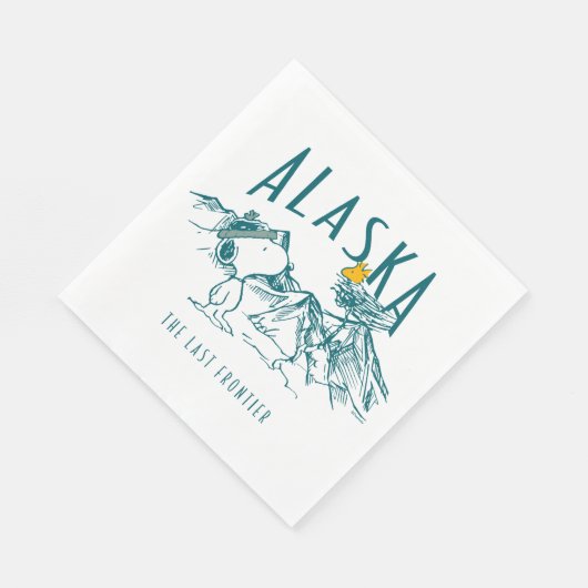 Serviette En Papier cacahuètes | Alaska La Dernière frontière (Coin)