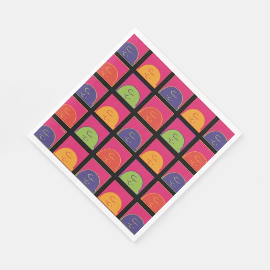 Serviette En Papier cacahuètes | Art Pop moderne C'est Charlie Brown (Coin)