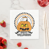 Serviette En Papier cacahuètes | Bonne Halloween (En situation)