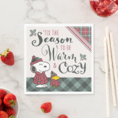 Serviette En Papier cacahuètes | C'Est La Saison D'Être Cosy (En situation)