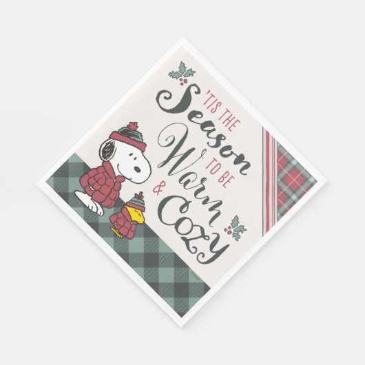 Serviette En Papier cacahuètes | C'Est La Saison D'Être Cosy (Coin)