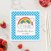 Serviette En Papier cacahuètes | C'est un Baby shower de fille (En situation)