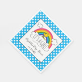 Serviette En Papier cacahuètes | C'est un Baby shower de fille (Coin)