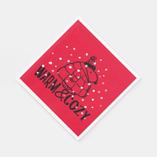 Serviette En Papier cacahuètes | Chaleureux et confortable (Coin)