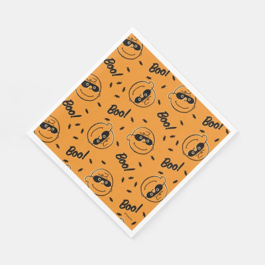 Serviette En Papier cacahuètes | Charlie Brown Boo ! Motif (Coin)