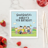 Serviette En Papier cacahuètes | Charlie Brown et Gang Anniversaire (En situation)
