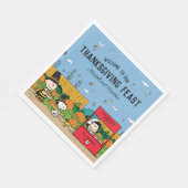 Serviette En Papier cacahuètes | Charlie Brown Thanksgiving | Ajouter  (Coin)