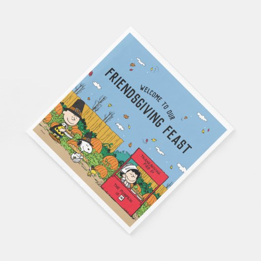 Serviette En Papier cacahuètes | Charlie Brown Thanksgiving Fete (Coin)