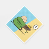 Serviette En Papier cacahuètes | Charlie Brown & Woodstock Half & Half (Coin)