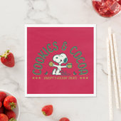 Serviette En Papier cacahuètes | Cookies et cacao Snoopy (En situation)