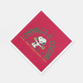 Serviette En Papier cacahuètes | Cookies et cacao Snoopy (Coin)