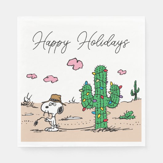 Serviette En Papier cacahuètes | Décorations Spike pour les fêtes (Devant)