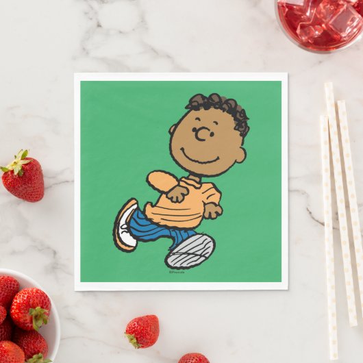 Serviette En Papier cacahuètes | Franklin Running (En situation)