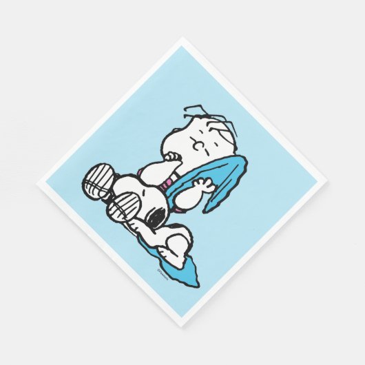Serviette En Papier cacahuètes | Linus & Snoopy (Coin)