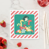 Serviette En Papier cacahuètes | Lucy et plus le Merrier (En situation)