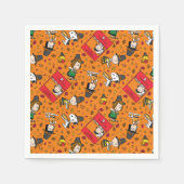 Serviette En Papier cacahuètes | MOTIF BON THANKSGIVING (Devant)