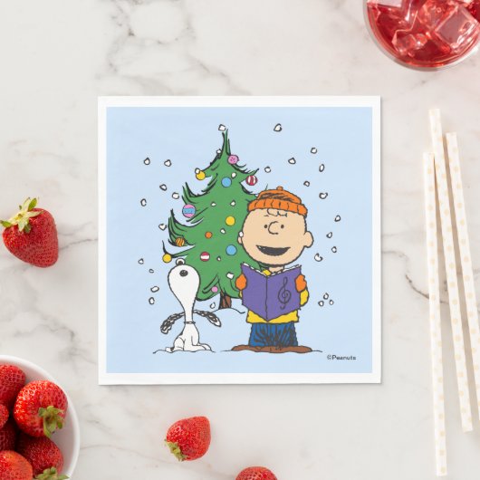 Serviette En Papier cacahuètes | Noël (En situation)