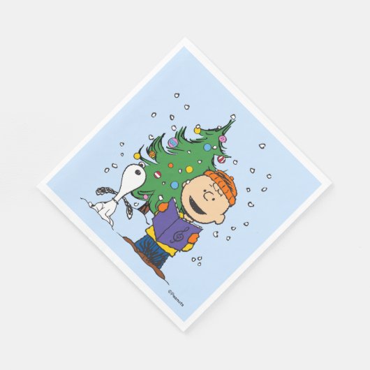 Serviette En Papier cacahuètes | Noël (Coin)