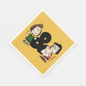 Serviette En Papier cacahuètes | Pepperment Patty & Marcie (Coin)