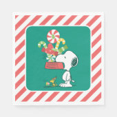 Serviette En Papier cacahuètes | Plus Le Merrier Est Merrier (Devant)