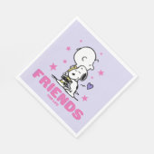 Serviette En Papier cacahuètes | Saint Valentin | Amis De La Vie (Coin)