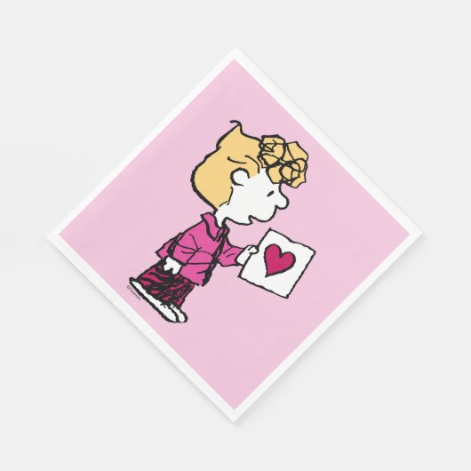 Serviette En Papier cacahuètes | Saint Valentin | Carte Sally Valentin (Coin)