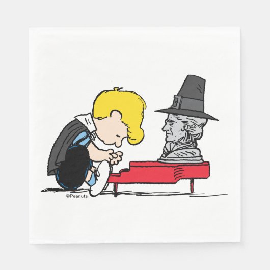 Serviette En Papier cacahuètes | Schroeder Pilgrim (Devant)