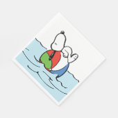 Serviette En Papier cacahuètes | Snoopy Beach Ball Beach (Coin)