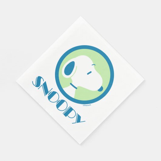 Serviette En Papier cacahuètes | Snoopy Blue Deco Dreams (Coin)