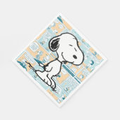 Serviette En Papier cacahuètes | Snoopy Comic Motif (Coin)