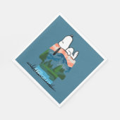 Serviette En Papier cacahuètes | Snoopy Dog Sunset View (Coin)
