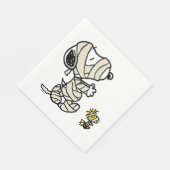 Serviette En Papier cacahuètes | Snoopy et Woodstock Mummies (Coin)