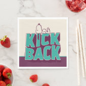 Serviette En Papier cacahuètes | Snoopy Kickback (En situation)