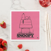 Serviette En Papier cacahuètes | Snoopy Le Secret À La Vie (En situation)