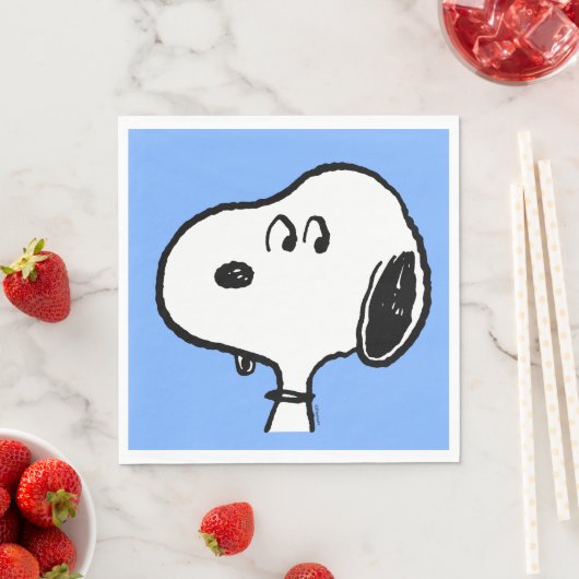 Serviette En Papier cacahuètes | Snoopy Looks (En situation)