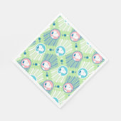 Serviette En Papier cacahuètes | Snoopy Mint Green Deco Dreams Motif (Coin)