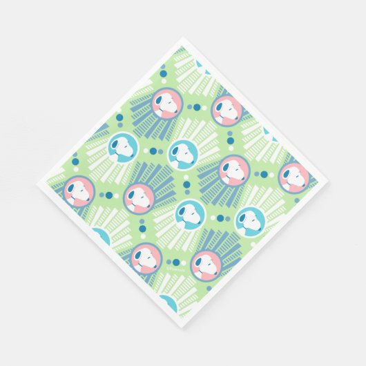 Serviette En Papier cacahuètes | Snoopy Mint Green Deco Dreams Motif (Coin)