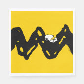 Serviette En Papier cacahuètes | Snoopy Nap (Devant)